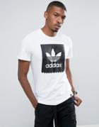 Adidas Skateboarding Logo T-shirt In White Ay8899 - White