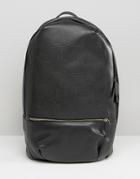 Royal Republiq Leather Encore Backpack - Black