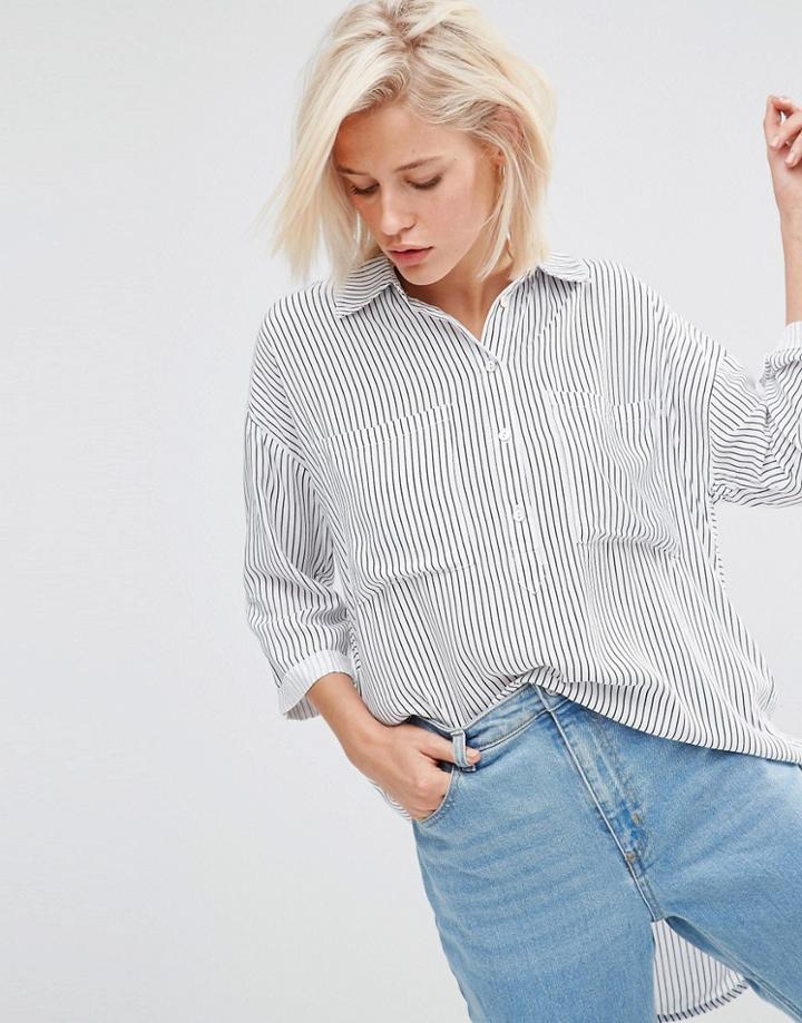 Minkpink Spell Bound Stripe Shirt