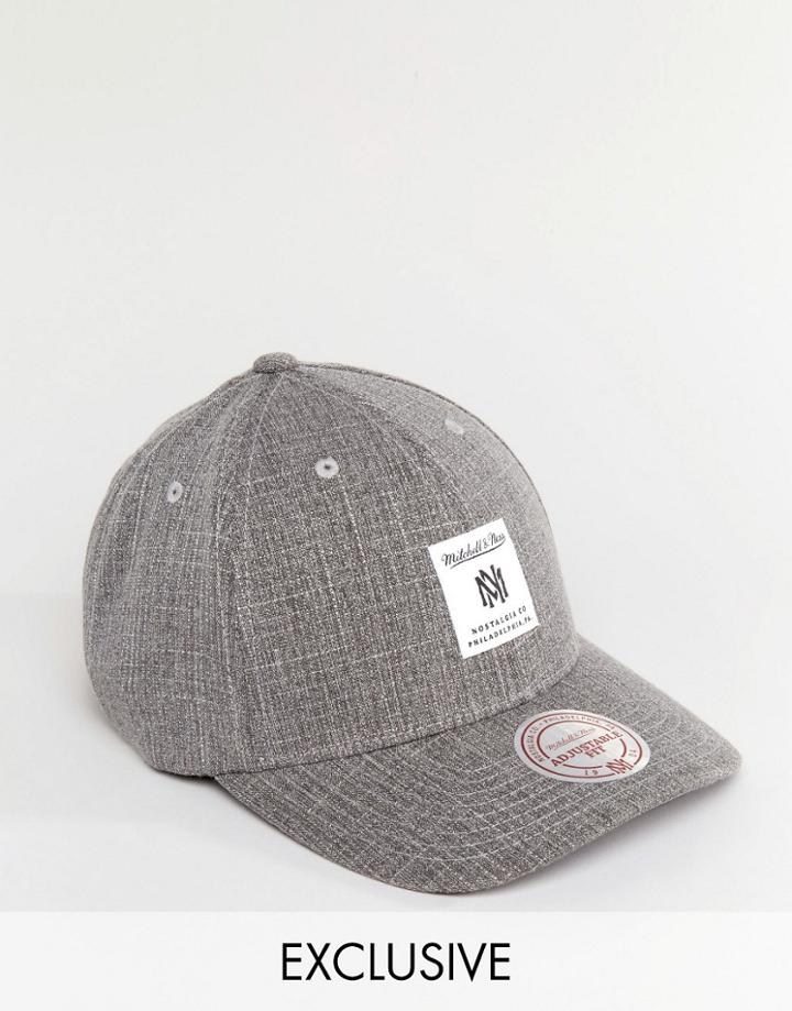 Mitchell & Ness Cap Adjustable Exclusive To Asos - Gray