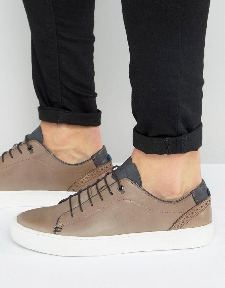 Ted Baker Kiing Sneakers - Brown