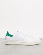 Adidas Originals Lxcon Sneakers In White And Green