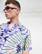 Vans New Age Tie Dye Shirt In Purple