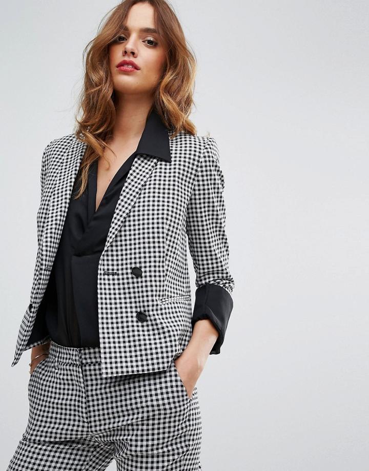 Sisley Double Breast Jacket - Black