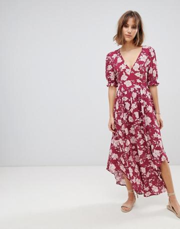 Rahi Secret Love Midi Dress - Red