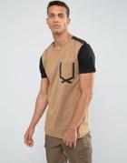 Loyalty And Faith Tape Pocket T-shirt - Beige