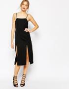 C/meo Collective Playmate Dress In Black - Black