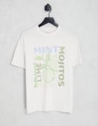 Abercrombie & Fitch Fruity Twist Tee In Beige-brown