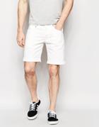 Edwin Denim Shorts Ed-55 Relaxed Tapered Natural Rinsed - Natural Rinse