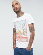 Wrangler Peter Max Summer Of Love T-shirt - White