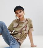 Reclaimed Vintage Revived Camo T-shirt - Multi