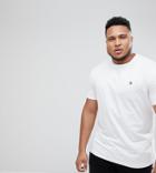 Original Penguin Plus Small Logo T-shirt In White - White