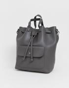 Claudia Canova Duffle Backpack-gray