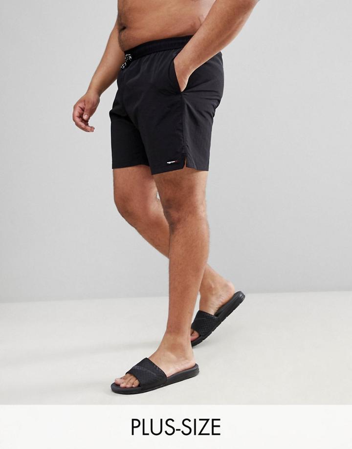 North 56.4 Swim Short In Black - Black