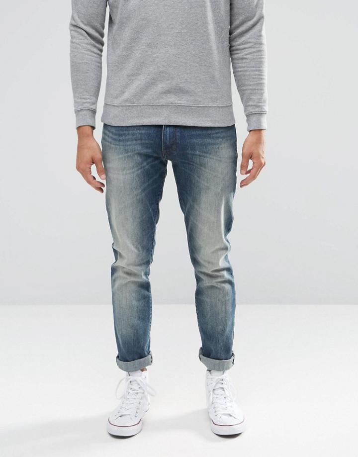Wrangler Larston Slim Tapered Jeans - Blue