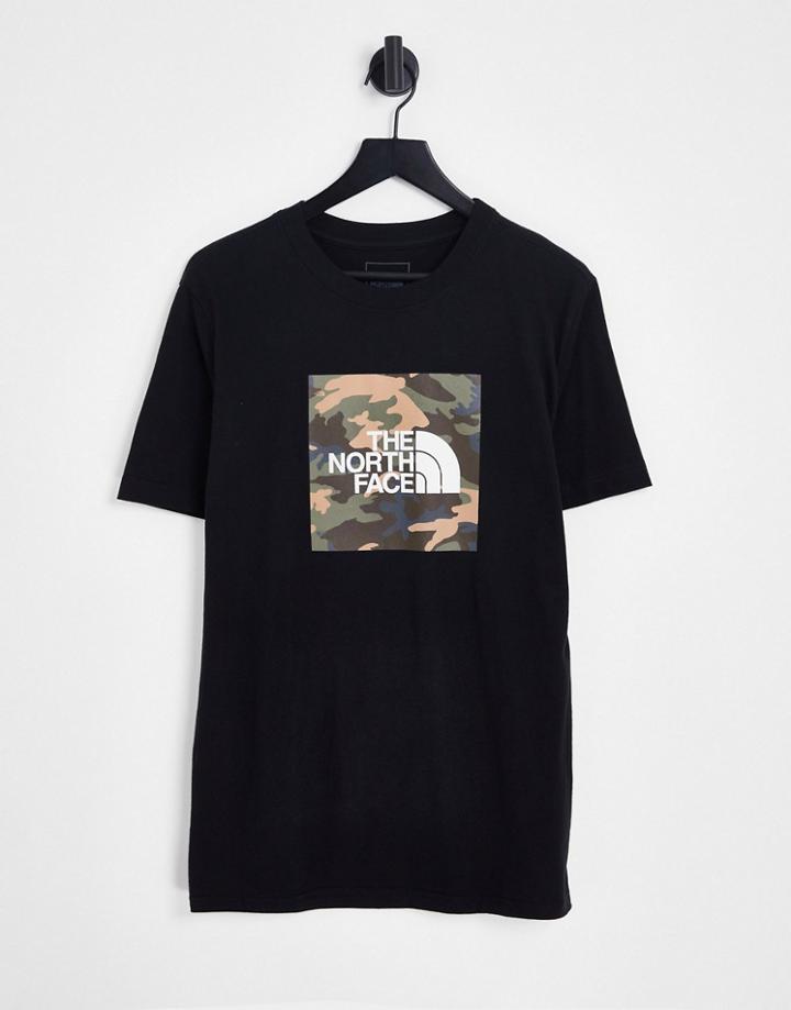 The North Face Boxed T-shirt In Black
