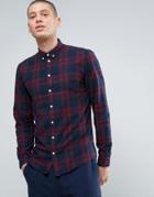 Minimum Flannel Check Shirt - Red