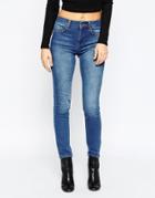 Kubban Blue Skinny Jeans - Blue