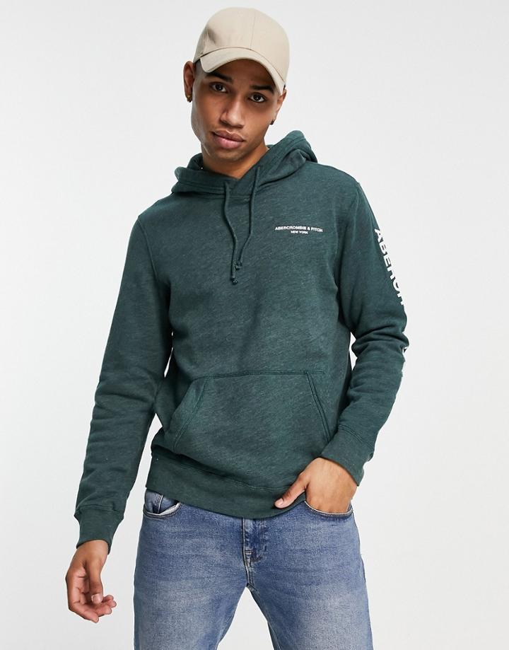 Abercombie & Fitch Hoodie In Green