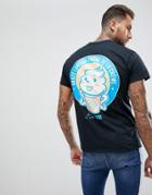 Abuze Ldn Cr Me Back Print T-shirt - Black