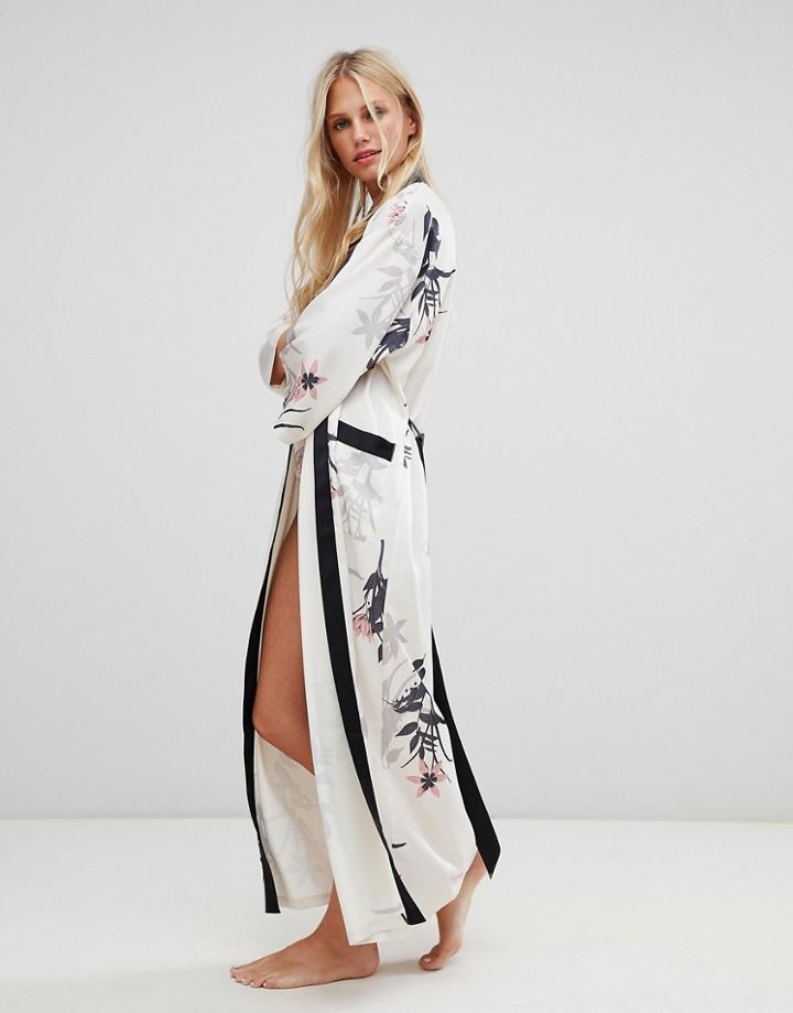 Lindex Ella M Floral Kimono - Multi