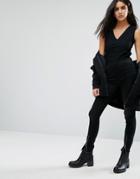 G-star Lynn Jumpsuit With Zip Detail - Black