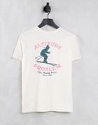 The North Face Altitude Problem Back Print T-shirt In White