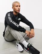The North Face Tnf Hit Long Sleeve T-shirt In Black