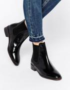 Kg By Kurt Geiger Staple Leather Chelsea Boots - Black