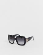 Marc Jacobs Oversized Chunky Square Sunglasses - Beige
