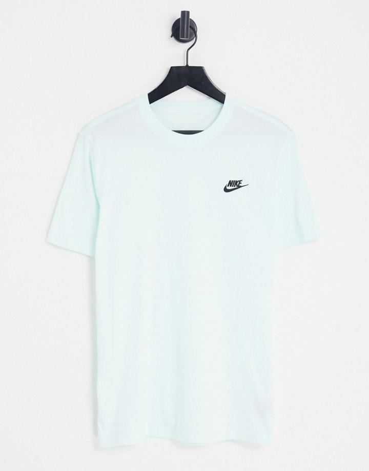 Nike Club T-shirt In Barely Green