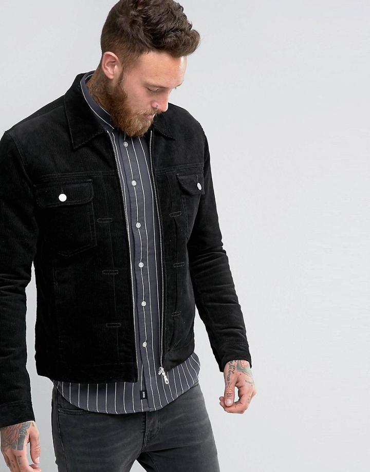 Edwin Panhead Cord Jacket - Black