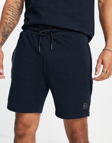 Marshall Artist Siren Sweat Shorts In Navy