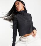 Columbia Glacial Cropped Fleece In Black Exclusive At Asos