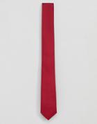 Twisted Tailor Tie In Red - Red