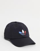 Adidas Originals Tri Color Strapback Cap-black