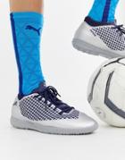 Puma Soccer Future 2.4 Astro Turf Boots In Silver - Silver