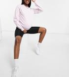 Pieces Maternity Sweatshirt With Deep Waistband In Lilac-pink