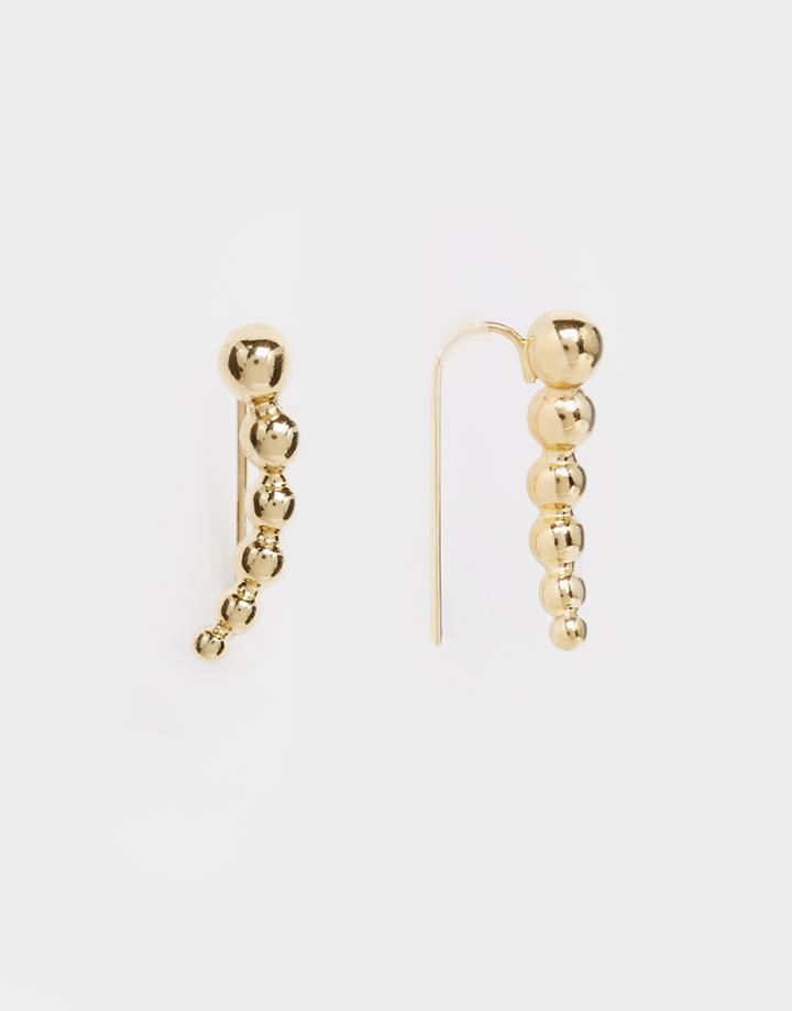 Selected Femme Bali Dangle Earrings - Gold