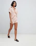 Zulu & Zephyr Beach Short In Stripe - Multi