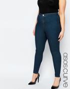 Asos Curve Rivington Jegging In Antique Grape - Anitque Grape