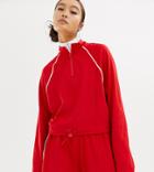 Collusion Overhead Track Jacket - Red