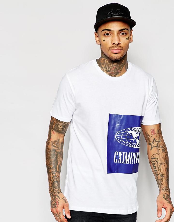 Criminal Damage Explorer T-shirt - White