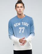 Threadbare New York Fade Sweater - Navy