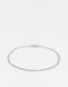 French Connection 3mm Fiargo Bracelet Silver