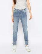 Weekday Tuesday Mid Rise Slim Leg Jeans - Blue Beat