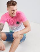 Hype T-shirt In Pink Fade - Pink