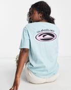 Quiksilver Standard Tee In Blue