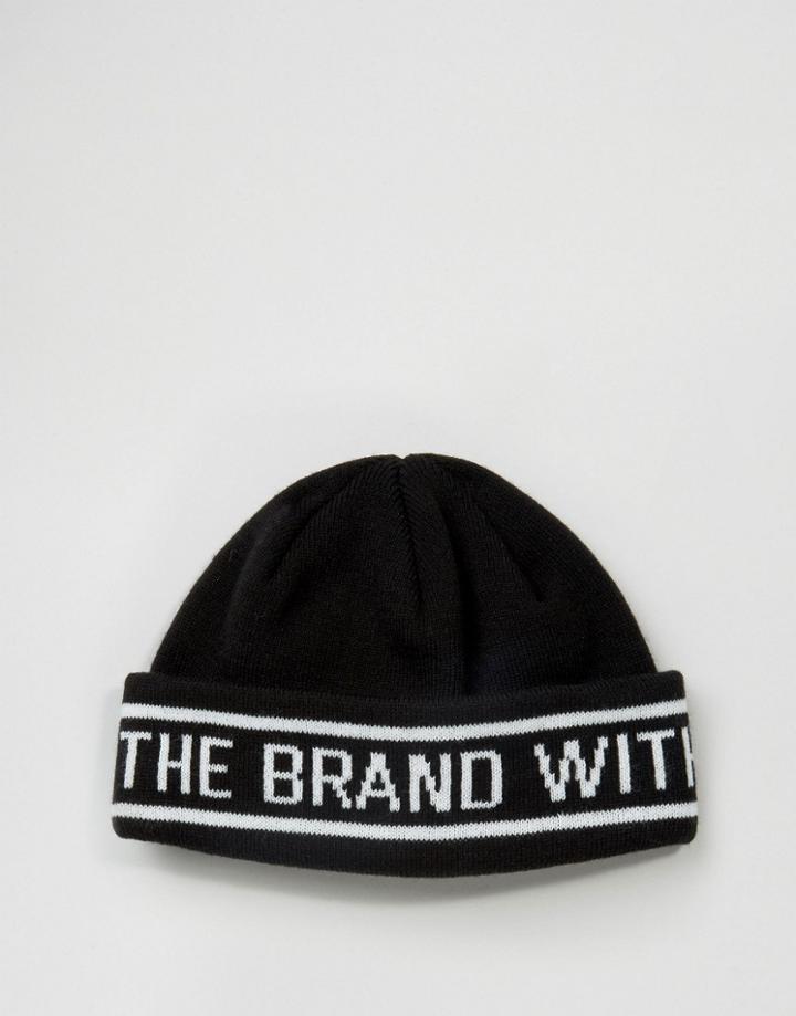 Adidas Originals Beanie With Taping In Black Ay9078 - Black