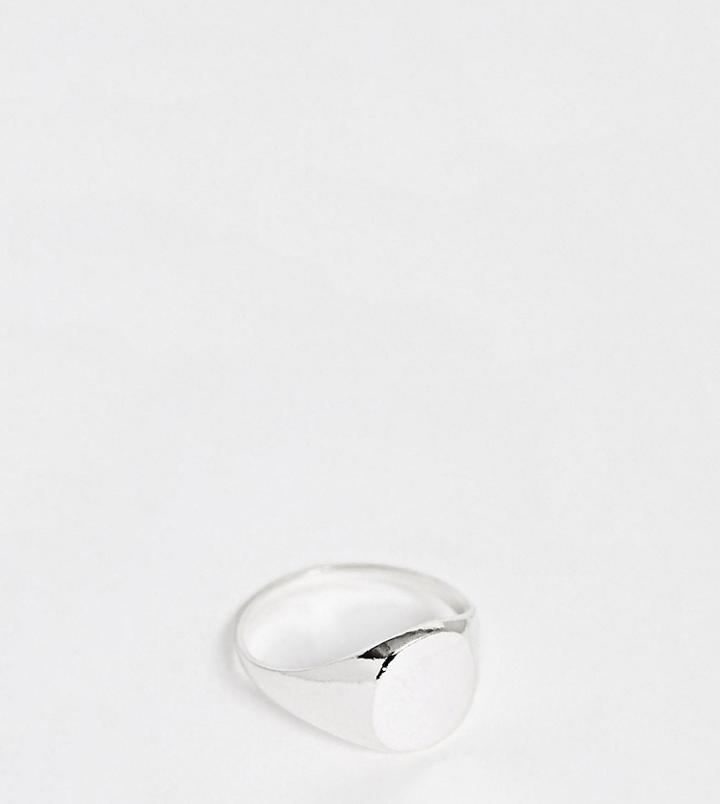 Kingsley Ryan Exclusive Signet Ring In Sterling Silver